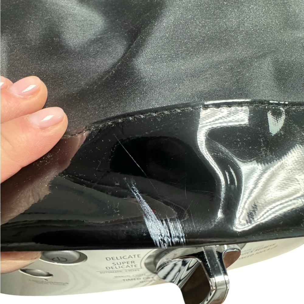 Joico Bella Pilar Nylon and Patent Leather Tote Bag. NWOT. - Picture 9 of 9